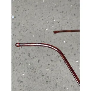Paradox MOD 598 Eyeglasses FRAMES ONLY Easyclip 48-19-140 10 full rim Bronze thumbnail 9