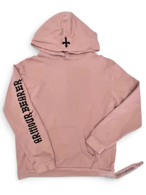 The Colour Sisterhood Dusty Pink Armour Bearer Hoodie thumbnail 1