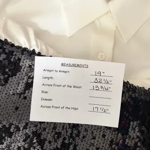 Anthropologie MARE MARE Buttondown Sequin Twofer‎ Dress Black White X-Small thumbnail 13
