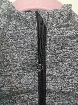 Lululemon Define Jacket Heathered Black 6 thumbnail 4