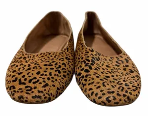 Madewell‎ Cory Leopard Calf Hair Ballet Flats Shoes Women's Size 8 thumbnail 1