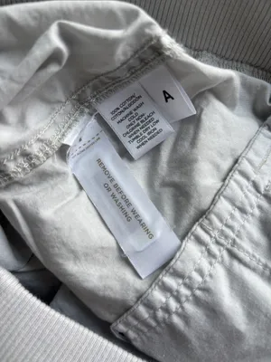 Lou & Grey 100% Cotton Utility Jogger Pants Size Medium Neutral Beige Gorpcore thumbnail 9
