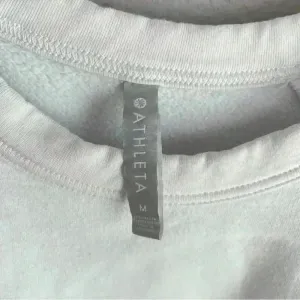 Athleta White Limitless Graphic Crew Sweater Size Medium‎ thumbnail 7