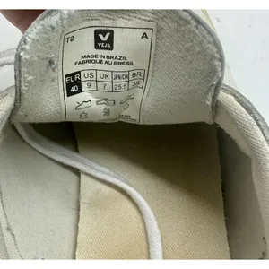 Veja Esplar Triple White Size 9 Leather Sneakers Low Top Classic Brazil thumbnail 6