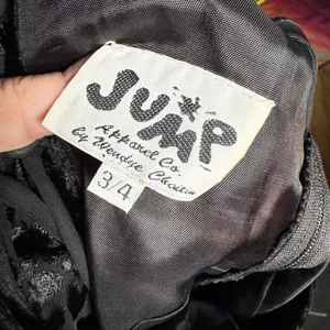 Jump Vintage Y2K mini dress velvet sequin satin sleeveless thumbnail 3