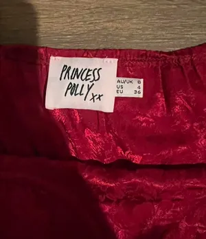 Princess Polly Red Mini Dress thumbnail 4