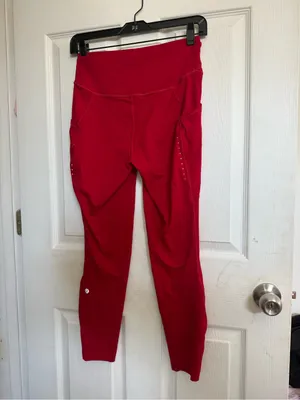 lululemon fast and free right in red thumbnail 4