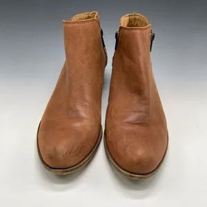 Lucky‎ Brand 8.5 LP-Burklee Brown Booties Leather 39 thumbnail 3