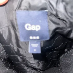 Gap wool business casual S professional black bomber coat thumbnail 4