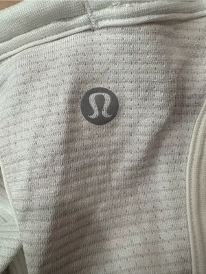 lululemon athletica Women's White Racerback Crop Tank thumbnail 4