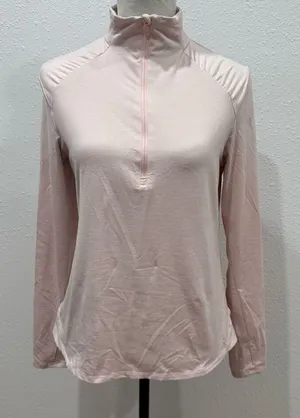 Apana‎ pink sweater quarter zip size medium thumbnail 1