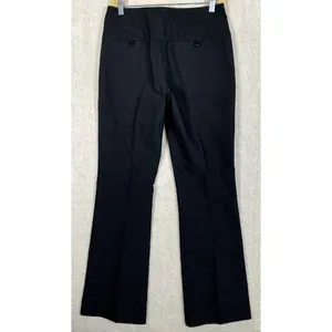 Cache Womens Stretch Pants‎ Size 6 Mid Rise Dark Gray Boot Cut Dress Casual thumbnail 2