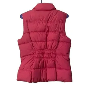 Gap Pink Puffer‎ Vest Wonen's Size Medium thumbnail 2
