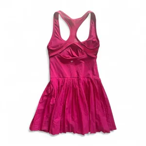 Fabletics Hot Shot Pleated Dress Women Small Hot Pink Tennis Athletic Skort thumbnail 5