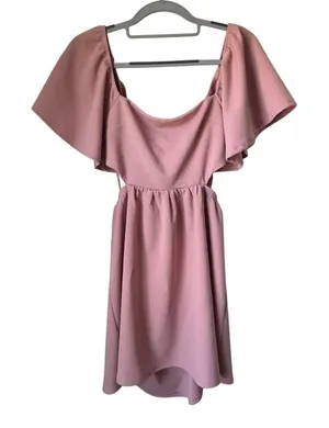 Altar'd State Blush Pink Mini Dress - Small thumbnail 1