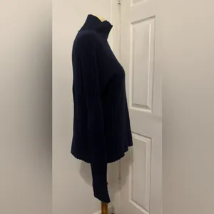 Vintage Abercrombie & Fitch Lambswool Blend Funnel Neck Sweater 90s Y2K Medium thumbnail 4