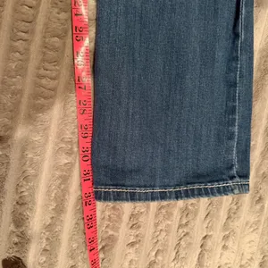 Grace in‎ LA Women Bootcut Jeans Blue Embroidered Rhinestone Wing Pocket Size 26 thumbnail 8