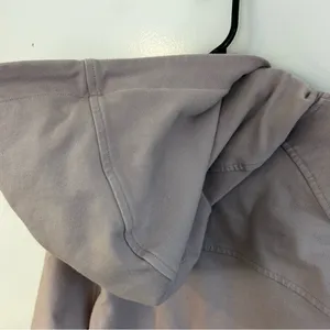 Lululemon Pullover Scuba Dusty Blush Hooded Sweatshirt/Hoodie Size 4 thumbnail 8