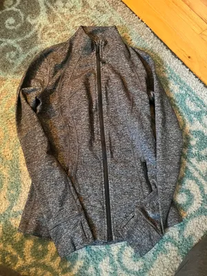 Lululemon grey heathered define jacket 8 thumbnail 1
