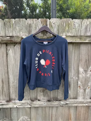 Sundry Club De Pickle Ball Paris Sweatshirt thumbnail 6