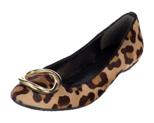 Stuart Weitzman Oh My Leopard Print Ballet Flat Size 5 thumbnail 1