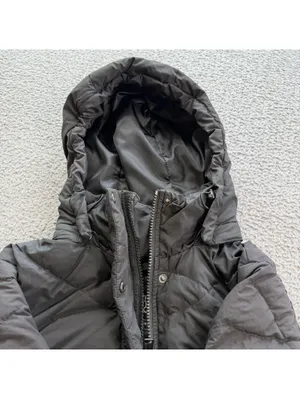The North Face Women’s Black 550 Down Hooded Long Parka Jacket Coat Small Winter thumbnail 8