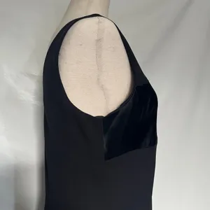 Vtg Y2K Alyn Paige Formal Dress 7/8 Whimsigoth Satin Panel Maxi Straight Prom thumbnail 9