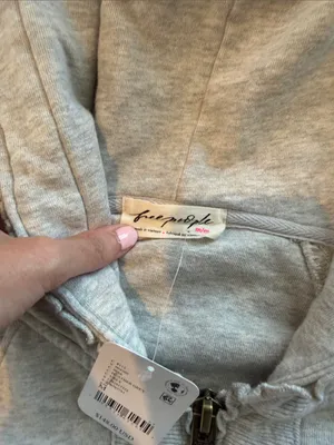 Free People FP Movement Zip Front Hoodie thumbnail 2