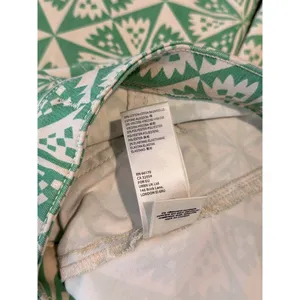 We The Free People Womens Jeans Green Youthquake Printed Crop Flare Boho Size 26 thumbnail 11