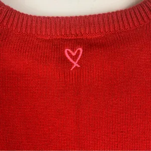 Victoria's secret womens medium red angel sweater cashmere blend knit thumbnail 7