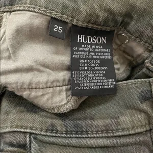 ‎Hudson camo skinny Midrise jeans thumbnail 11