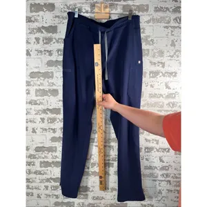 Figs | women blue straight leg scrub pants thumbnail 6