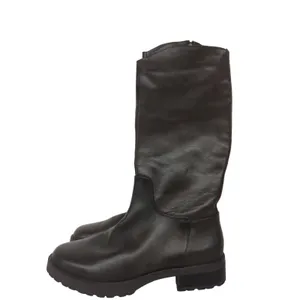 New NORDSTROM Nooliver-lea Leather dark brown boots sz5.5 tall riding equestrian thumbnail 5