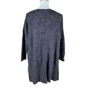 Free‎ People Striped Knit Cardigan Sweater Oversized Slouchy Boho Cozy XS thumbnail 3