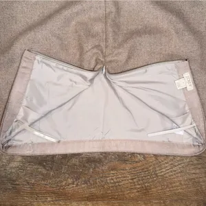 J. Crew Wool Viscose Blend Women’s Taupe Knit Mini Skirt thumbnail 3