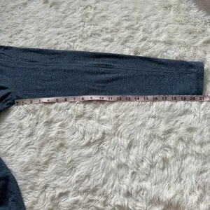 Lululemon Top Long Sleeve Crewneck Heathered Blue thumbnail 10