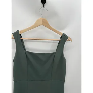 Show Me Your Mumu Eden Green Grey Square Neck Midi‎ Dress Size XL Wedding Party thumbnail 6