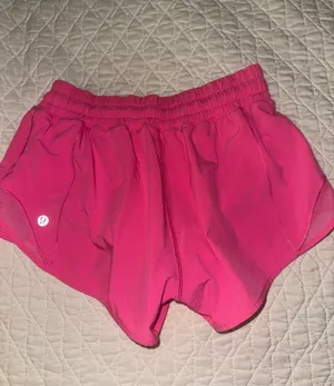 Pink Lululemon Hotty Hot Shorts 2.5" thumbnail 2