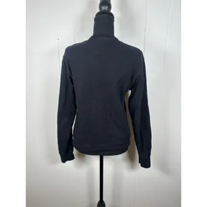 Aritzia TNA women's cozy fleece sweatshirt size XXS‎ Black thumbnail 3