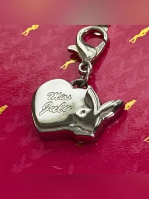 Playboy miss July pendant charm thumbnail 2