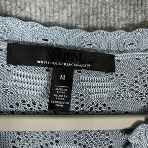 White House Black Market Size-M Womens Top Pointelle Stitch 3/4 Sleeve thumbnail 4