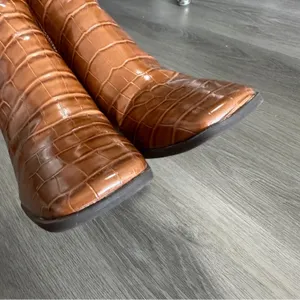Circus by Sam Edelman Pascha Brown‎ Side Gores Cushioned Flare Booties Size 9.5 thumbnail 5
