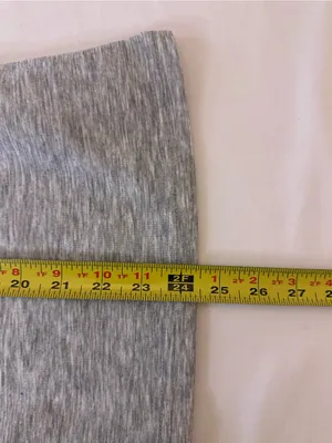 Sleeveless Heather Gray Lounge Top and Skirt Set thumbnail 2
