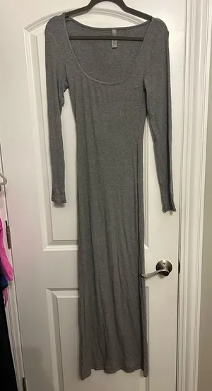Skims Soft Lounge Long Sleeve Dress thumbnail 2