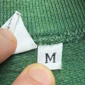 Private Line Quarter Zip Sweatshirt Womens M Green Vintage Distressed Streetwear thumbnail 4