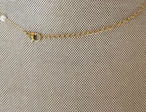 Gold Tobe Shell and Pearl Necklace thumbnail 4