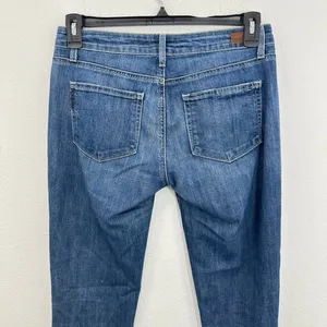 Paige Jimmy Jimmy Skinny Jeans Women's Size 27 Dark Wash Denim‎ Jeans Casual thumbnail 7