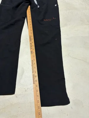 Figs Black Drawstring scrub Pants medium thumbnail 3