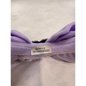 Disney 100th Anniversary Minnie Mouse Ears Lavender‎ Purple Silver Confetti Bow thumbnail 4