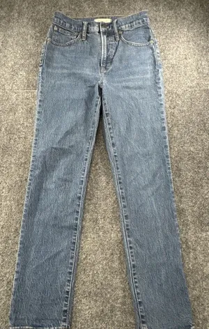 Madewell The Perfect Vintage Jean 25 High Rise Straight Leg Women’s Jeans thumbnail 1